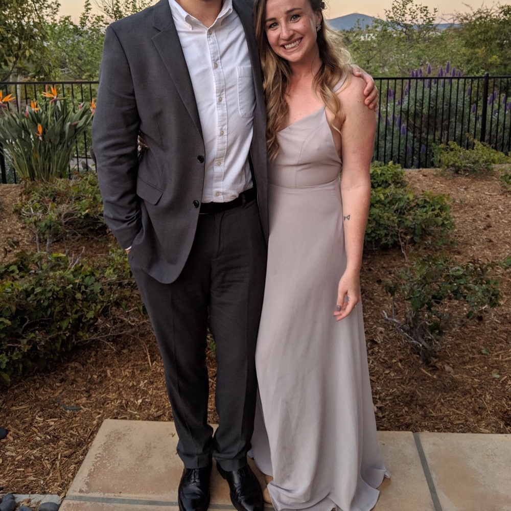 Grey LuLu’s Bridesmaid/Prom Dress
